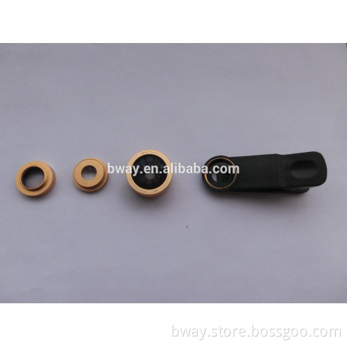 2015 hot fashion 3 in 1 clip mobile phone cell camera lens